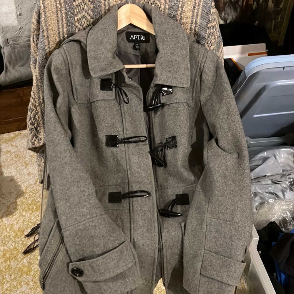 Apt 9 jacket grey
